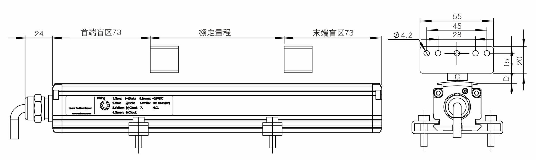 N型 滑塊磁鐵